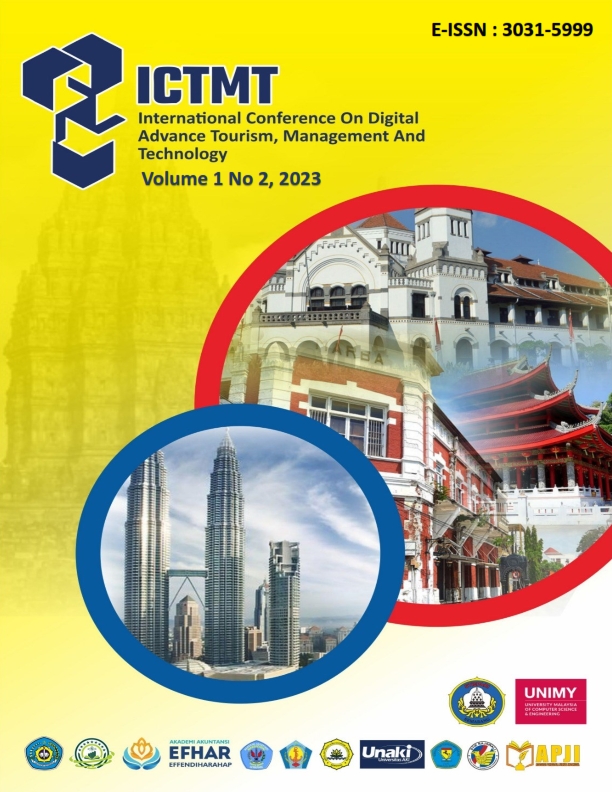 					View Vol. 2 No. 2 (2024): International Conference on Digital Advanced Tourism, Management, and Technology 
				